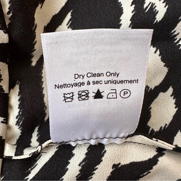 VERONICA BEARD Kiran Dress Mini Print Silk - Picture 7 of 8